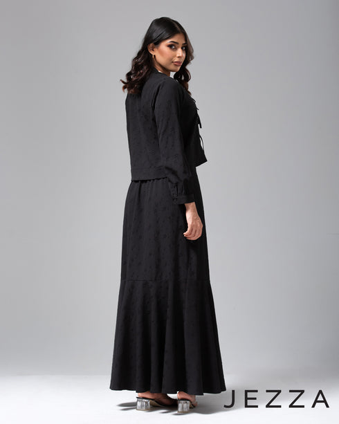 Bow-Front Crop & Mermaid Skirt Elegance 64351